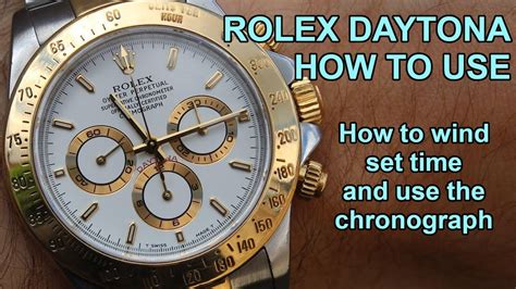 rolex daytona geschwindigkeit messen|how to use rolex daytona.